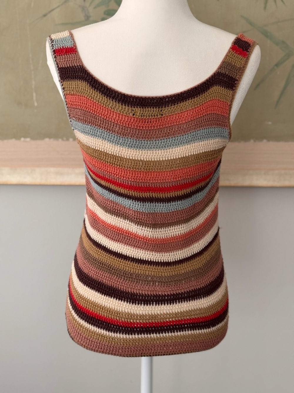 Rozae Nichols Crocheted Knit Top - Picture 2 of 2